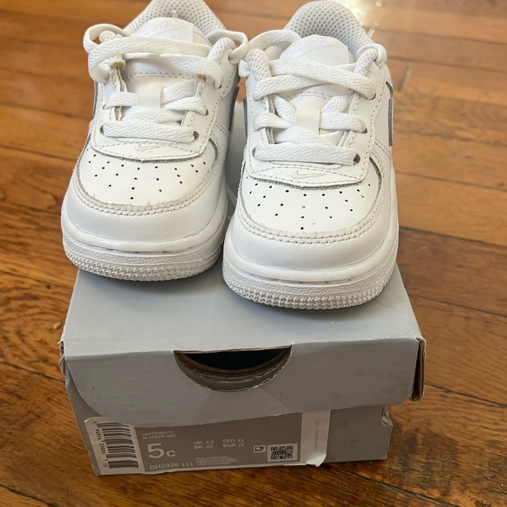White Air Force 1 Toddler 5C